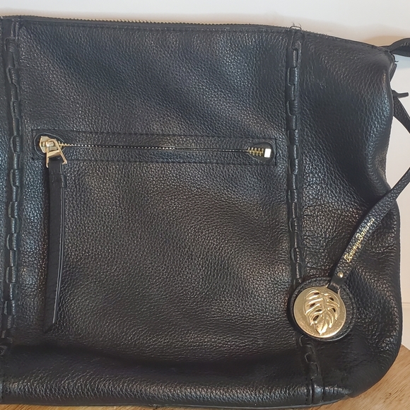 Tommy Bahama Purse Black 13 1/2" x 11" Beautiful Purse - Picture 1 of 4